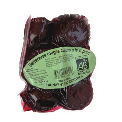 Betteraves cuites Bio, produits bio et naturels