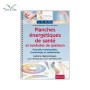 Planches énergétiques de santé et symboles de guérison