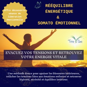 Retrouvez les tarifs de nos séance de rééquilibre énergétique & somato émotionnel.