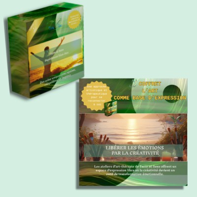 Coffret l'art comme base d'expression